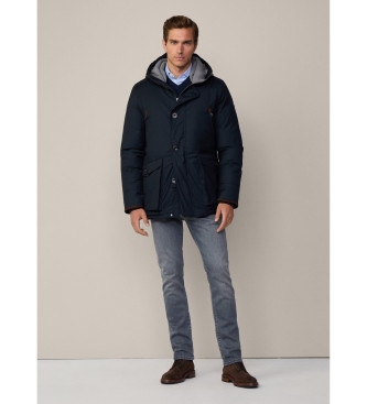 Hackett London Parka Lisa marine