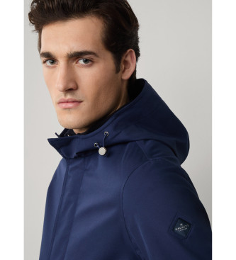 Hackett London Parka Onshore Velo navy