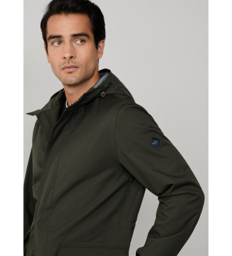 Hackett London Parka Onshore Velo grn