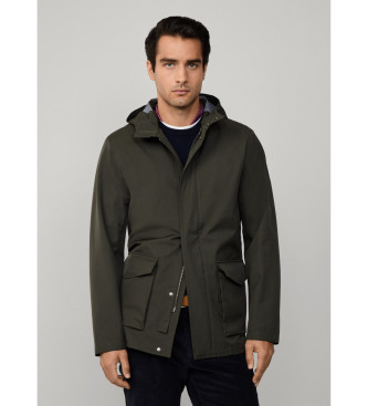 Hackett London Parka Onshore Velo grn
