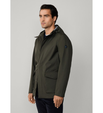 Hackett London Parka Onshore Velo grn