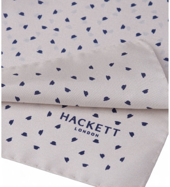 Hackett London Sciarpa a bombetta beige