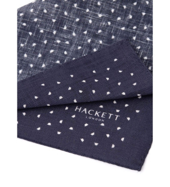 Hackett London Bowler scarf navy