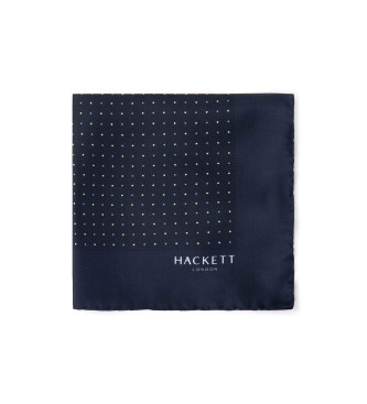 Hackett London Herr Dot navy scarf