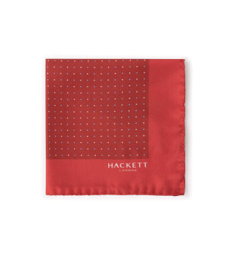 Hackett London Cachecol Herr Dot vermelho