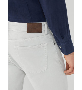 Hackett London Jeans Pigment Dye gris