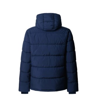Hackett London Blaue gesteppte Daunenjacke