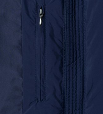 Hackett London Blaue gesteppte Daunenjacke