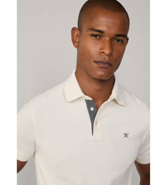 Hackett London Polo a pennello bianco