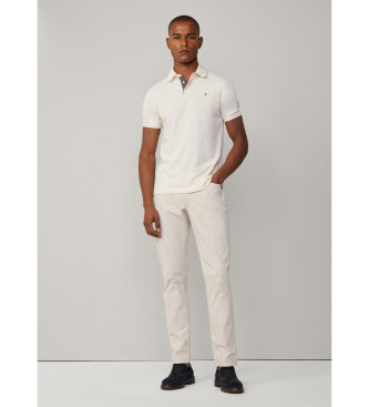 Hackett London Szczotka polo biała