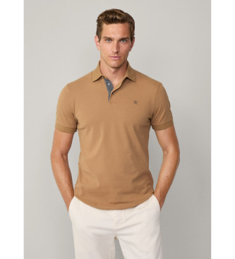 Hackett London Polobrste braun