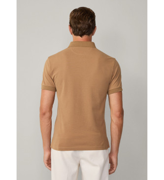 Hackett London Brosse  polo marron