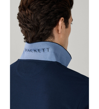 Hackett London Polo Classic Fit Logo marino