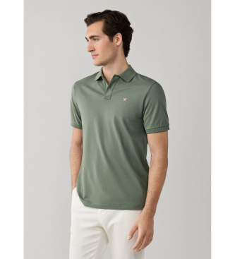 Hackett London Polo Classic Fit Logo verde