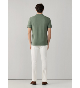 Hackett London Polo Classic Fit Logo verde