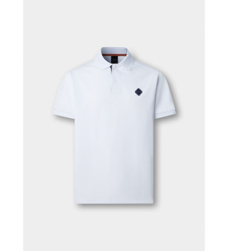 Hackett London Polo con logo fit cl�sico blanco