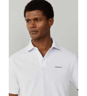 Hackett London Camisa p�lo com acabamento de praia, ajuste cl�ssico 