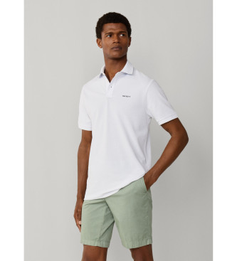 Hackett London Camisa p�lo com acabamento de praia, ajuste cl�ssico 
