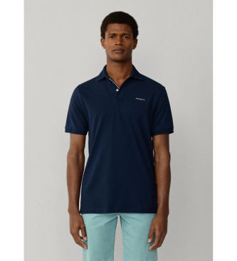 Hackett London Polo com corte de praia em azul-marinho cl�ssico
