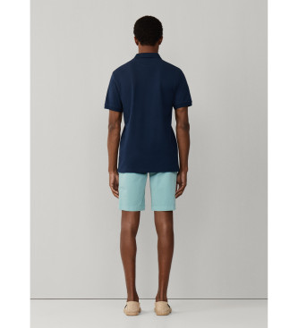 Hackett London Polo com corte de praia em azul-marinho cl�ssico