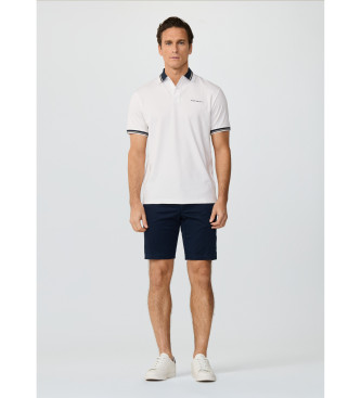 Hackett London Camisa p�lo cl�ssica com gola club fit branca