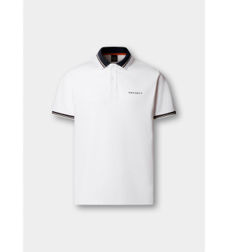 Hackett London Camisa p�lo cl�ssica com gola club fit branca