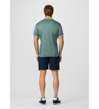 Hackett London Camisa p�lo com gola club fit verde cl�ssico