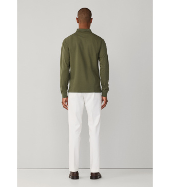 Hackett London Modisches gr�nes Poloshirt