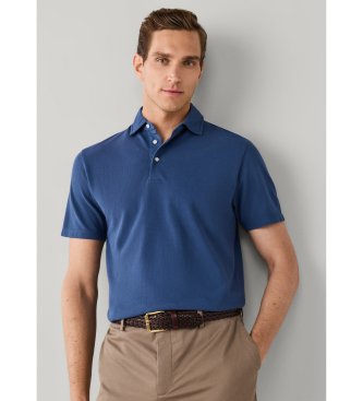 Hackett London Polo Gmd Pique azul
