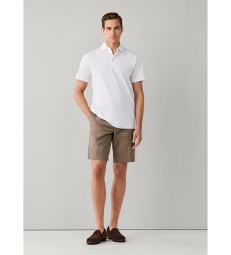 Hackett London Polo Gmd Pique branco