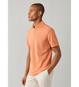 Hackett London Gmd-pikétröja i orange