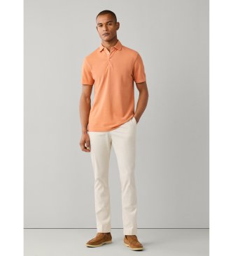 Hackett London Gmd-pikétröja i orange