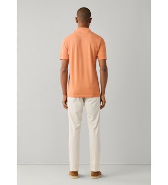 Hackett London Gmd-pikétröja i orange