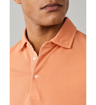 Hackett London Gmd-pikétröja i orange
