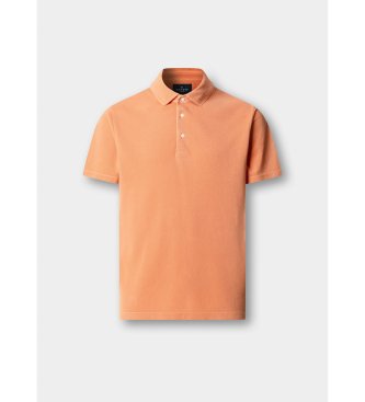 Hackett London Gmd-pikétröja i orange