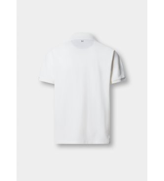 Hackett London Koszulka polo H Panel, biała