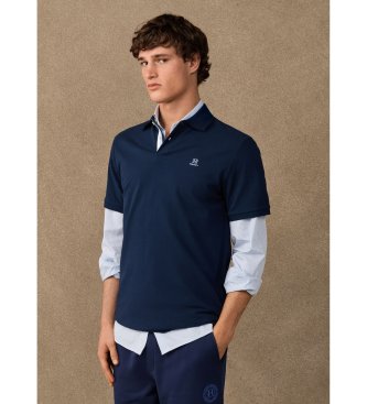 Hackett London Polo H Tape marino