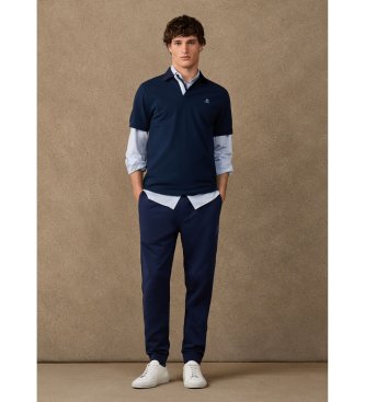 Hackett London Polo H Tape marino