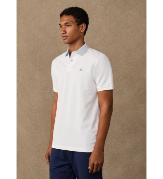 Hackett London H Tape polo wit