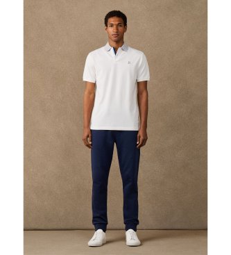 Hackett London H Tape polo wit