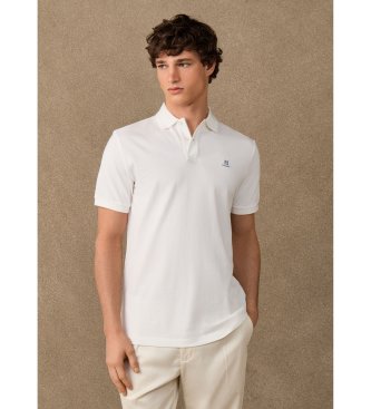 Hackett London Polo H Tipped blanco