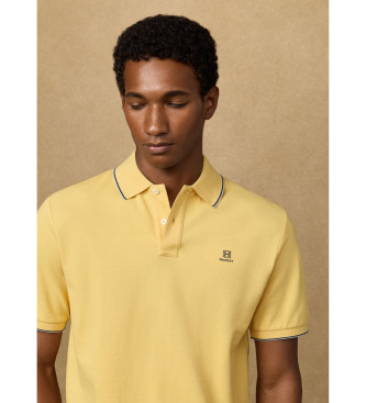 Hackett London Polo Heritage Fit amarelo cl�ssico