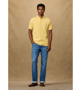 Hackett London Polo Heritage Fit amarelo cl�ssico