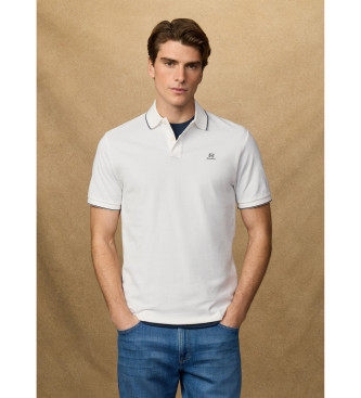 Hackett London P�lo Heritage Fit Classic em branco