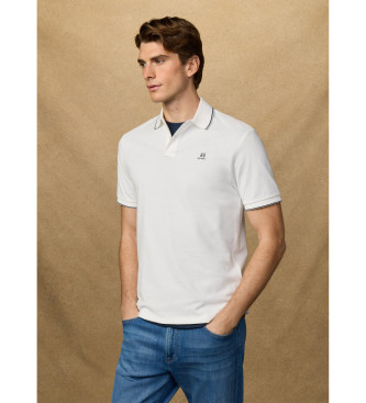 Hackett London P�lo Heritage Fit Classic em branco