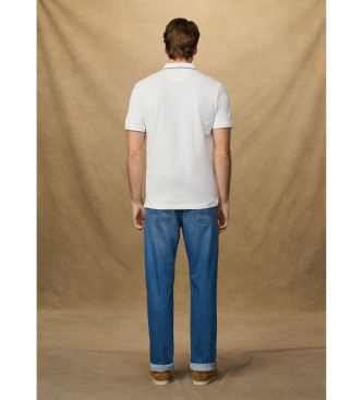 Hackett London P�lo Heritage Fit Classic em branco