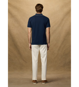 Hackett London P�lo Heritage Fit Classic azul-marinho