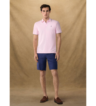 Hackett London Heritage Fit Polo Classic Pink
