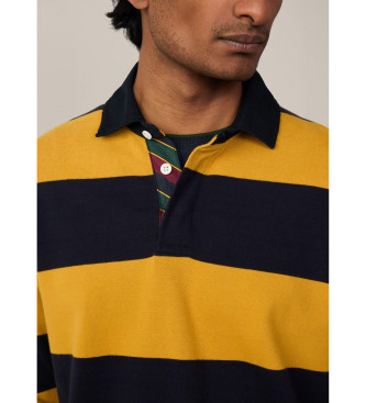 Hackett London Heritage H polo shirt yellow