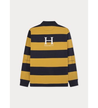 Hackett London Heritage H polo shirt yellow